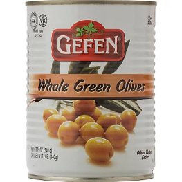 Gefen Whole Green Olives 19oz