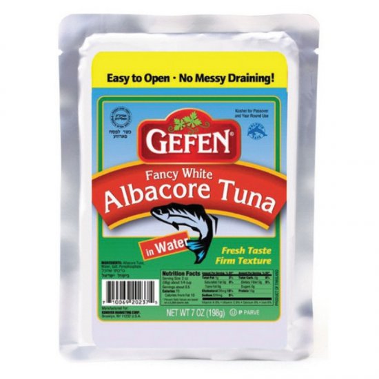 Gefen Fancy White Albacore Tuna in Water 7oz