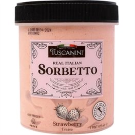 Tuscanini Parve Sorbetto Strawberry 16oz