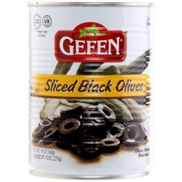 Gefen Sliced Black Olives 19oz
