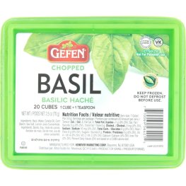 Gefen Chopped Basil Cubes 2.5oz