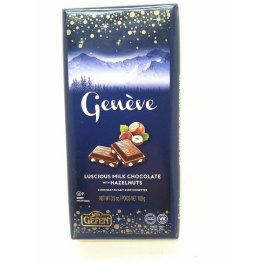 Geneve Milk Chocolate With Hazelnuts 3.5oz