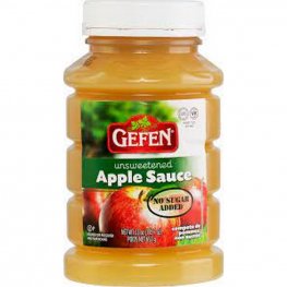Gefen Natural Apple Sauce Unsweetened 23oz