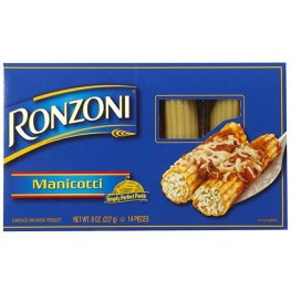 Ronzoni Manicotti 8oz