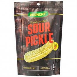 Krunchy Single Packed Sour Pickle 2oz
