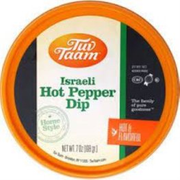 Tuv Taam Israeli Hot Pepper Dip 7oz
