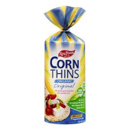 Real Foods Corn Thins 5.3oz