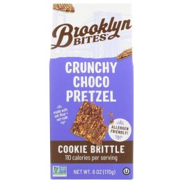 Brooklyn Bites Sunny Crunchy Choco Pretzel Cookie Brittle 6oz