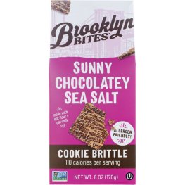 Brooklyn Bites Sunny Chocolatey Sea Salt Cookie Brittle 6oz