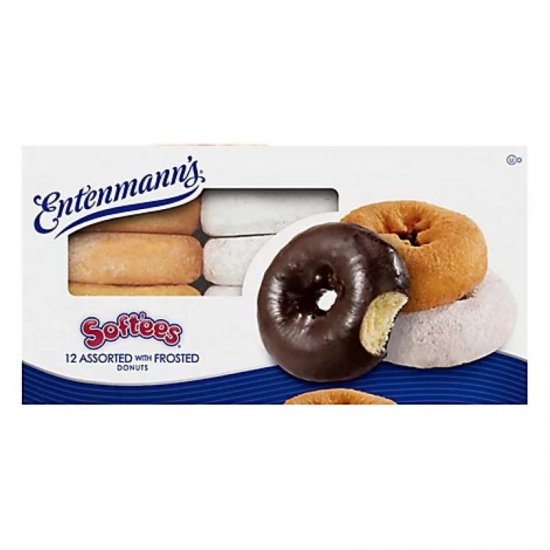Entenmann\'s Softees Assorted Donuts 12pk