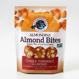 Almondina Bites Ginger Turmeric Almond 5oz