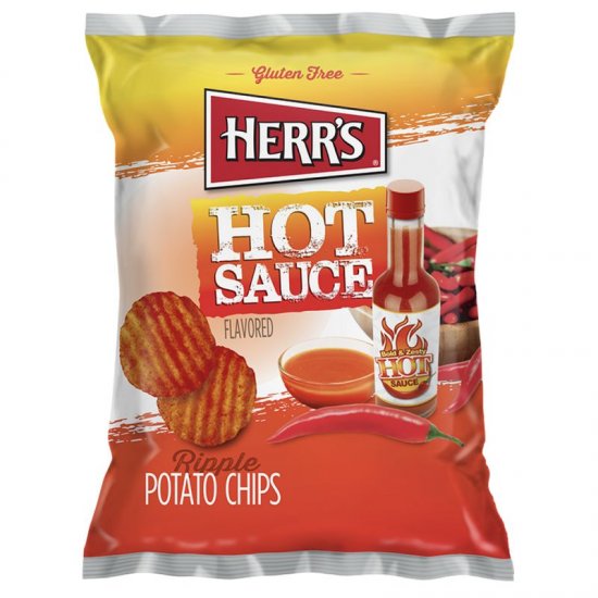 Herr\'s Hot Sauce Chips 1oz