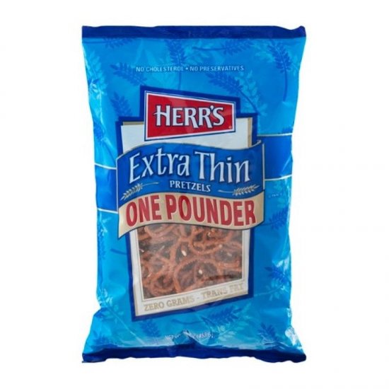 Herr\'s Extra Thin Pretzels 16oz