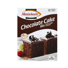 Manischewitz Chocolate Cake Mix with Fudge Frosting 12oz