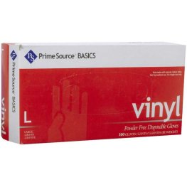 Prime Source BASICS L Vinyl Gloves 100Pk