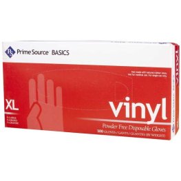 Prime Source BASICS XL Vinyl Gloves 100Pk