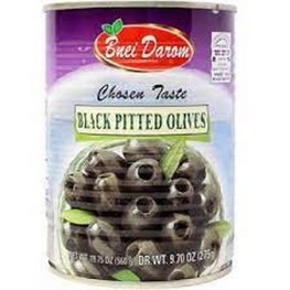 Bnei Darom Pitted Black Olives 19.75oz