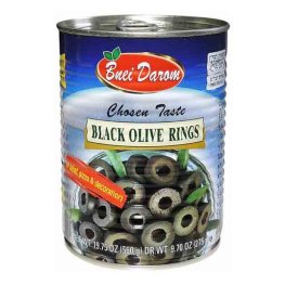 Bnei Darom Black Olive Rings 19.7oz