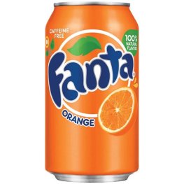 Fanta Orange Soda Can 12oz