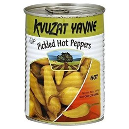 Kvuzat Yavne Pickled Hot Peppers 19oz