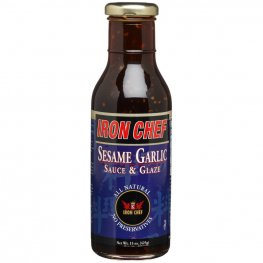 Iron Chef Sesame Garlic Sauce and Glaze 15oz