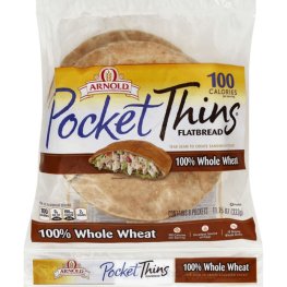 Arnold Pocket Thins Whole Wheat 8pk