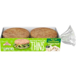 Arnold Sandwich Thins Veggie Herb and Cauliflower 6pk