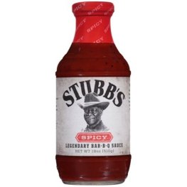 Stubb's Spicy Barbecue Sauce 18oz