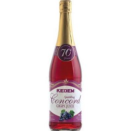 Kedem Sparkling Concord Grape Juice 25.4oz