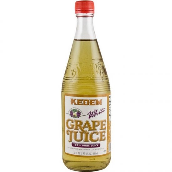 Kedem White Grape Juice 22oz