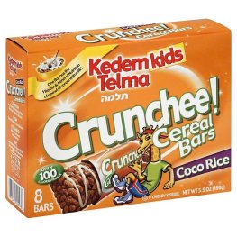 Kedem Kids Crunchee Cereal Bar Coco Rice 8pk