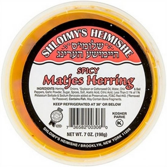 Shloimy\'s Heimishe Spicy Matjes Herring 7oz