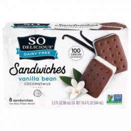 So Delicious Sandwiches Vanilla Bean 18.4oz