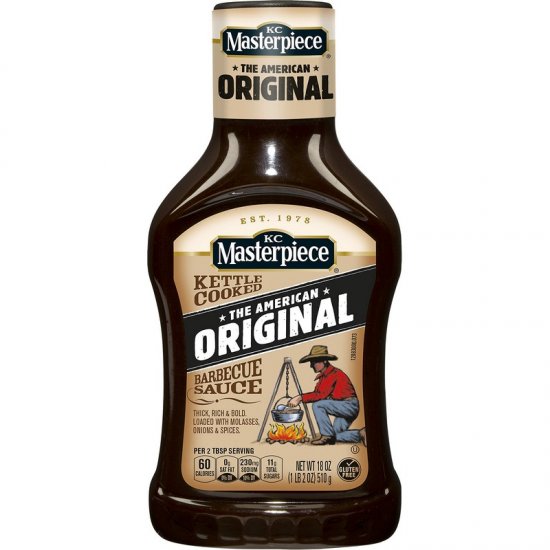 KC Masterpiece Original Barbecue Sauce 18oz