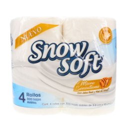 Snow Soft Toilet Tissue 4Pk
