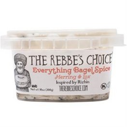 The Rebbe's Choice Everything Bagel Spice Lox Herring 10oz