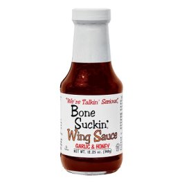 Bone Suckin' Wing Sauce Garlic & Honey 12.25oz