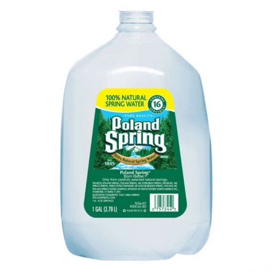 Poland Spring Water 128oz