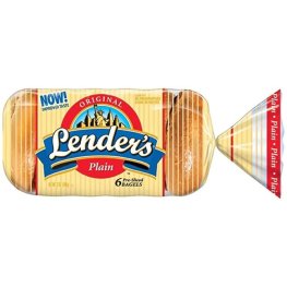 Lender's Plain Bagels 12oz