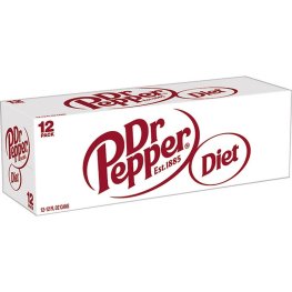 Diet Dr Pepper Cans 12pk