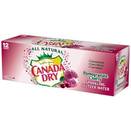 Canada Dry Pomegranate Cherry 12Pk