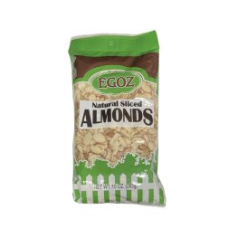 Egoz Sliced Almonds 10oz
