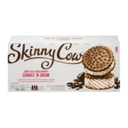 Skinny Cow Sandwiches Cookies N' Cream 6Pk