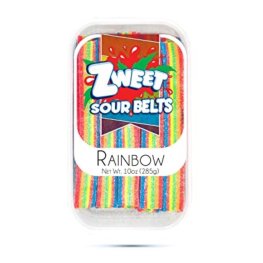 Zweet Sour Belts Rainbow 10oz