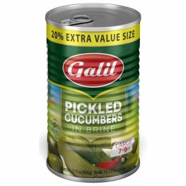 Galil Pickled Cucumbers in Brine Large 23oz