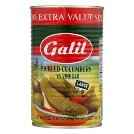 Galil Pickled Cucumbers in Vinegar Large 23oz