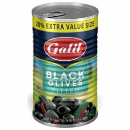 Galil Pitted Black Olives 19oz