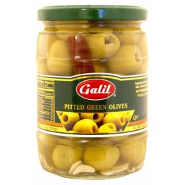 Galil Pitted Green Olives 19.7oz