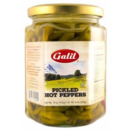 Galil Pickled Hot Peppers 18oz