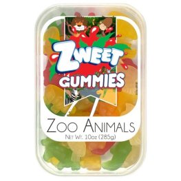 Zweet Gummies Zoo Animals 10oz
